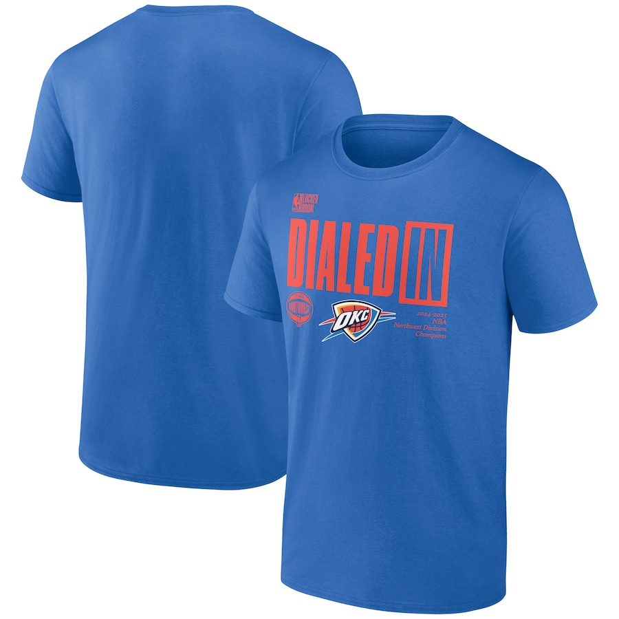 Men Oklahoma City Thunder short T Shirt 2025 style 31